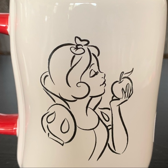 Rae Dunn SNOW WHITE Disney Princess Collection Double Sided Ceramic Mug - Picture 10 of 12